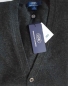 Mobile Preview: 100% Kaschmir Cardigan schwarz Grösse S von Gobi Cashmere