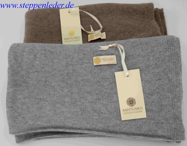Saintumen-Cashmere 100% Kaschmir Schal / Stola extra large 210x70cm